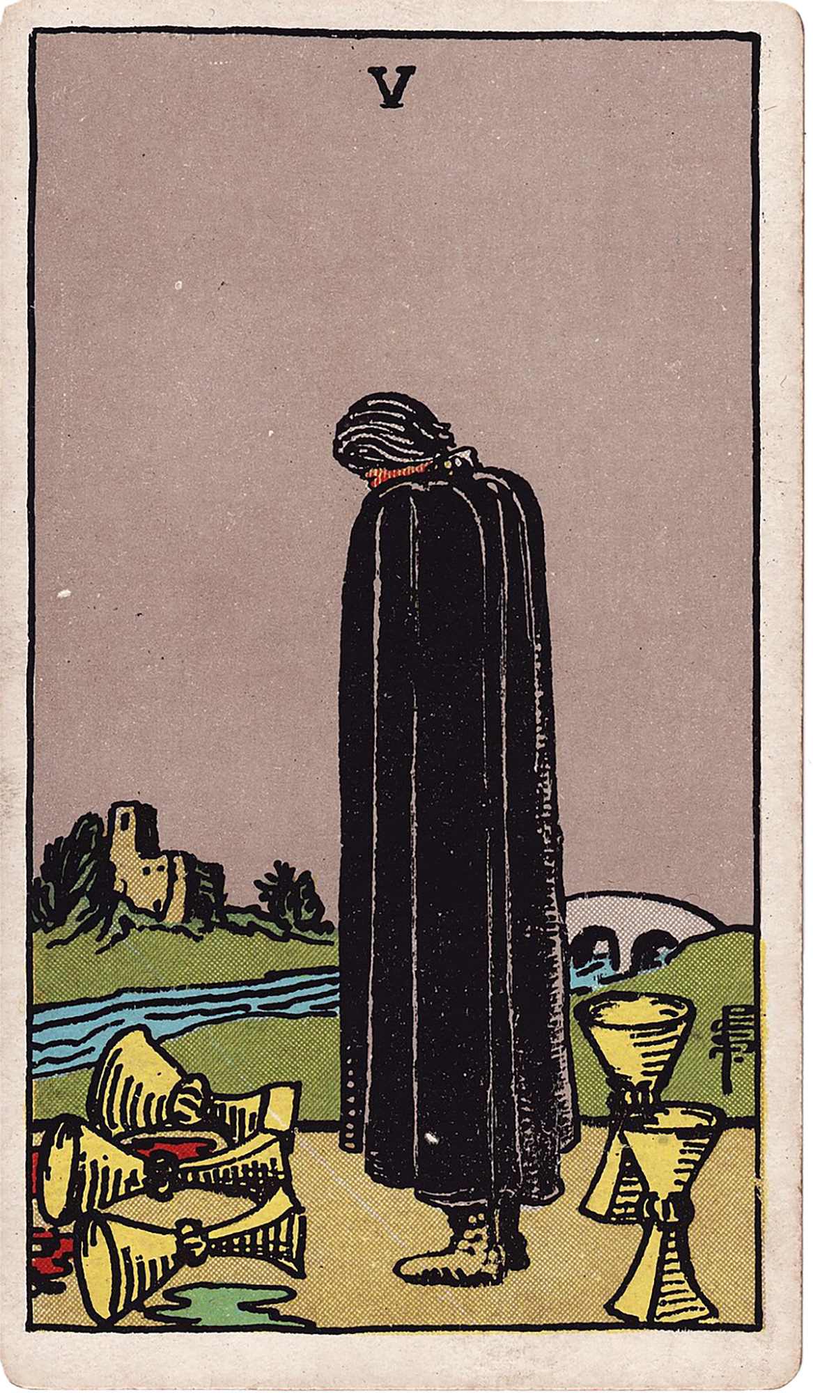 5 of Cups Tarot card